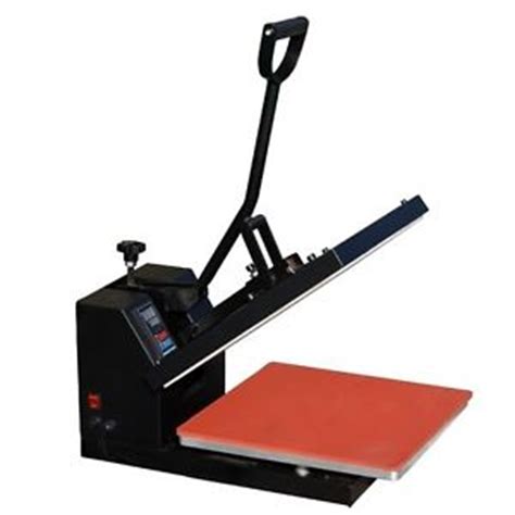 An example of a clamshell heat press machine