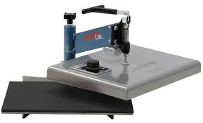 An example of a swing away heat press machine